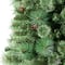 7ft. Pre-Lit Green Pine Artificial Christmas Porch Tree, Color Changing LED Lights